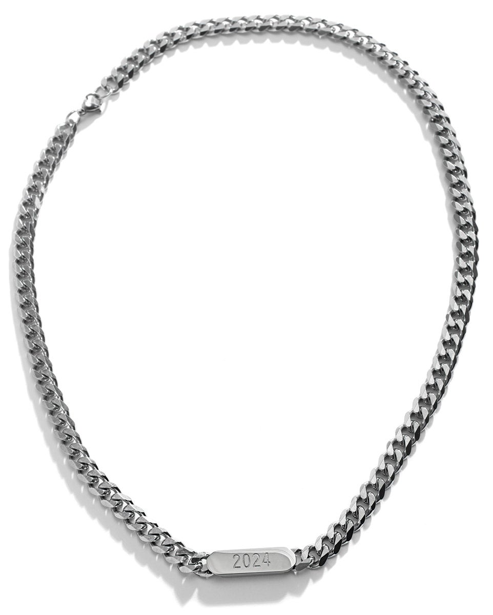 Silver Chain Necklace 2024 | Graves Graduation LLC